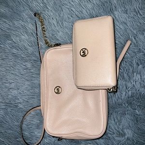 Michael kors bag and wallet